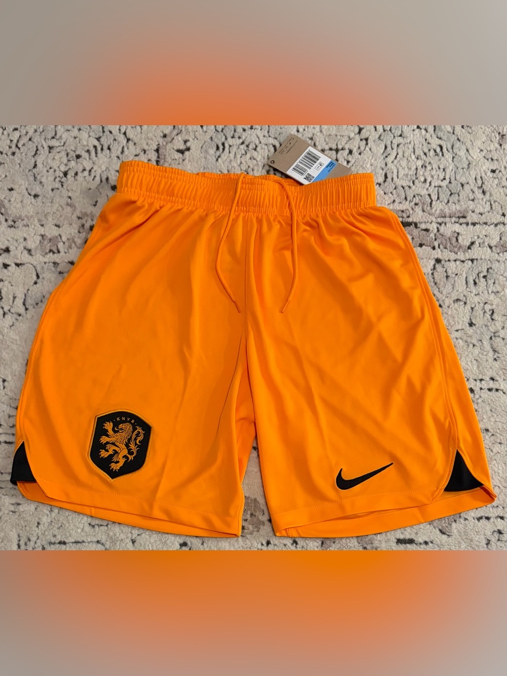 Nike Authentic Netherlands Team 2022/2023 Orange Shorts DN0735-833 Men’s Sz: M